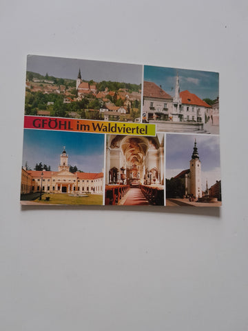 AK Gföhl im Waldviertel.