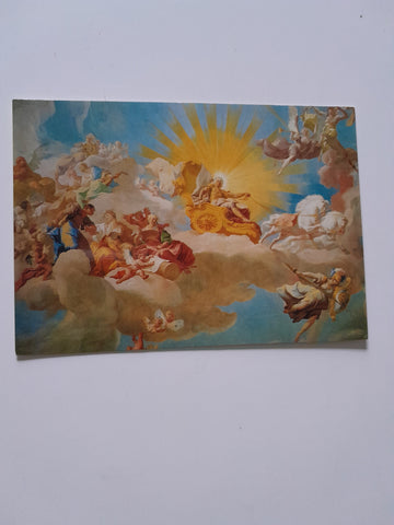 AK Stift Göttweig. Deckenfresko von Paul Troger. Kaiserstiege.