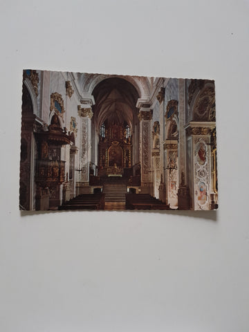 AK Stift Göttweig. Hochaltar in der Stiftskirche.