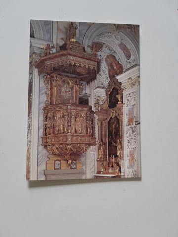 AK Stift Göttweig. Stiftskirche Kanzel.