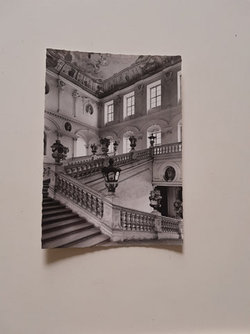 AK Stift Göttweig. Kaiserstiege. (1965)