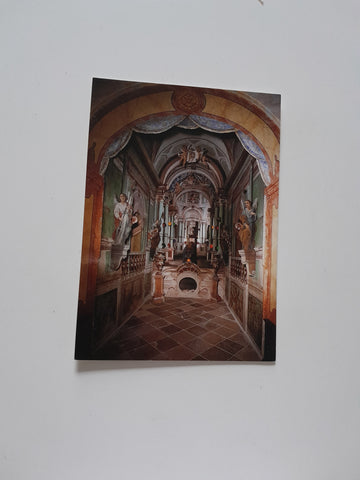 AK Dürnstein an der Donau. Ehemaliges Stift. barockes Hl. Grab.