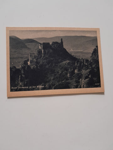 AK Ruine Dürnstein in der Wachau.