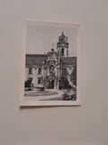 AK Stiftskirche Dürnstein. Portal und Kirchturm.