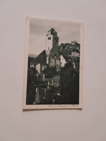 AK Motiv aus Dürnstein in der Wachau. (1924)