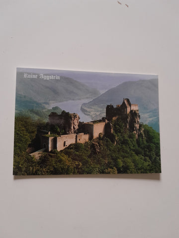 AK Ruine Aggstein. Pächter: Familie Heiderer.