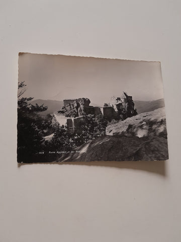 AK Ruine Aggstein in der Wachau.