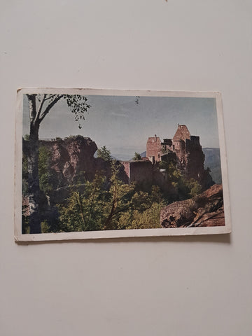 AK Ruine Aggstein in der Wachau.