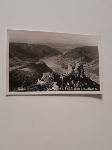 AK Ruine Aggstein an der Donau. (1934)