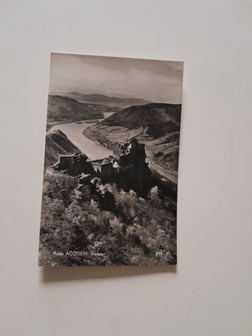 AK Ruine Aggstein. Wachau.