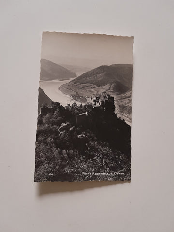 AK Ruine Aggstein an der Donau.