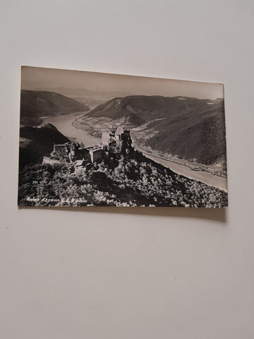 AK Burg Aggstein in der Wachau.