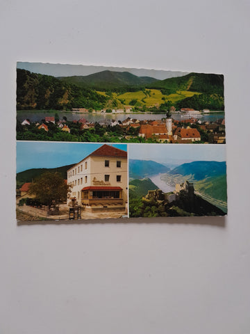 AK Aggsbach-Markt. Hotel Post, A. Reitter.