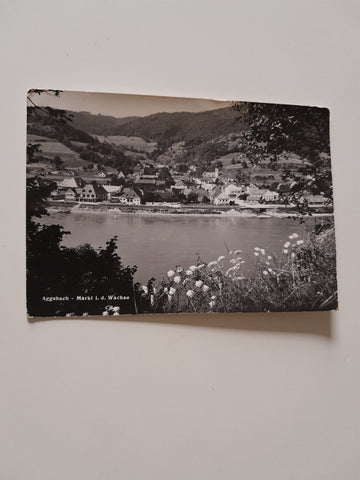 AK Aggsbach. Markt in der Wachau.
