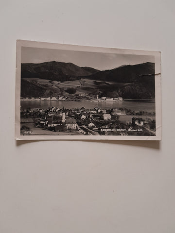 AK Aggsbach. Markt in der Wachau.