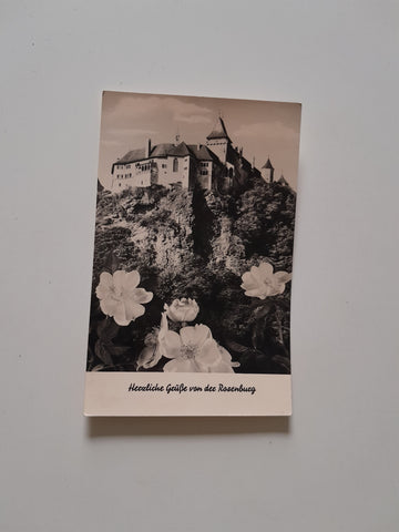 AK Herzliche Grüße von der Rosenburg.