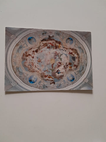 AK Basilika Maria Dreieichen. Deckenfresko von Paul Troger.