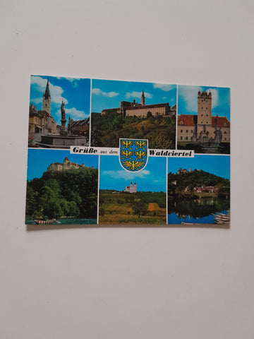 AK Grüße aus dem Waldviertel.