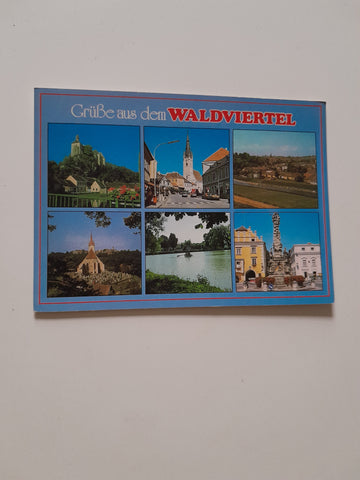 AK Grüße aus dem Waldviertel.