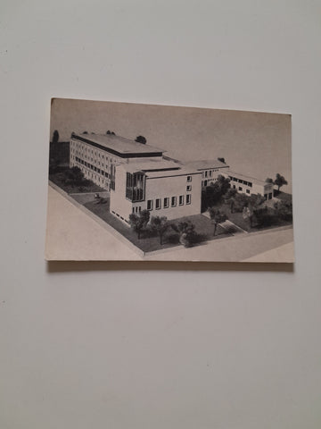 AK Horn. Modell des neuen Interdiözesanen Spätberufenenseminars. Bauherr: Canisiuswerk. Architekt: Ladislaus Hruska.