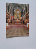 AK Stiftsbasilika Geras. Hochchor mit Hauptaltar.