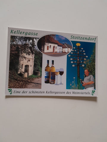 AK Stoitzendorf. Kellergasse.
