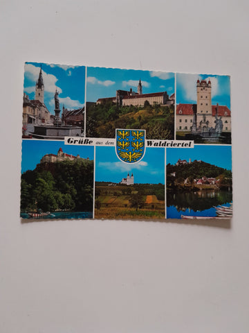 AK Grüße aus dem Waldviertel.