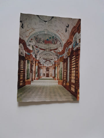 AK Stift Altenburg. Bibliothek.