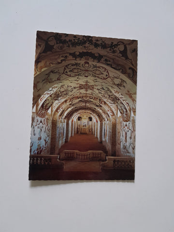 AK Benediktinerstift Altenburg. Krypta mit Groteskenmalerei.