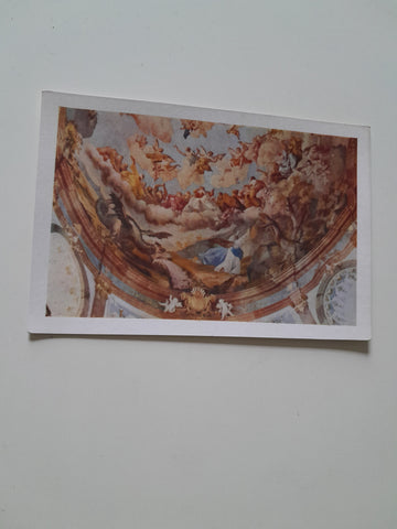 AK Stift Altenburg. Troger Fresko-Hauptkuppel.