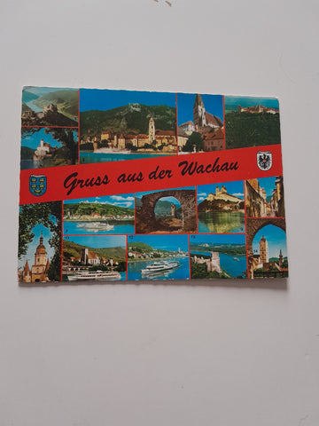 AK Gruss aus der Wachau.