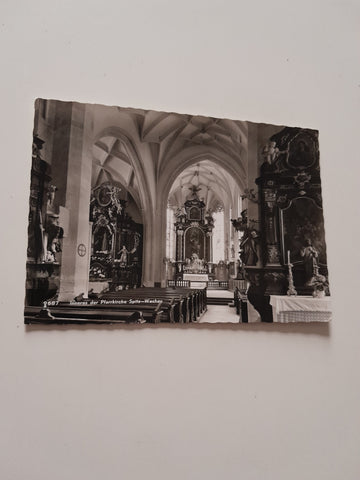 AK Spitz an der Donau. Inneres der Pfarrkirche.
