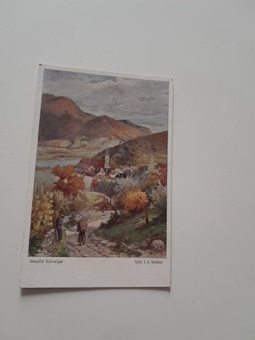 AK Spitz an der Donau (Leopold Schweiger)