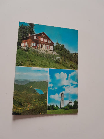 AK Jausenstation Kremserhütte am Jauerling. Bes. I. u. O. Schobersberger. Spitz an der Donau.