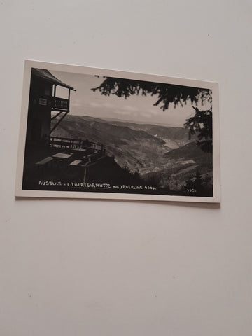 AK Ausblick v.d. Theresiahütte am Jauerling.
