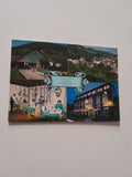 AK Senftenberg. Hotel Restaurant Neue Post Fam. Halmschlager. Ob. Markt 17.