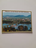 AK Mautern an der Donau mit Stift Göttweig.