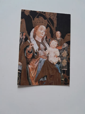 AK Maria Laach am Jauerling. Maria mit dem Jesuskind.