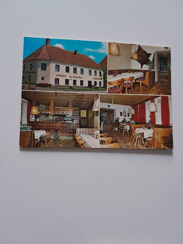 AK Maria Laach am Jauerling 5. Gasthof zur weißen Rose. Kurt Preleuthner.