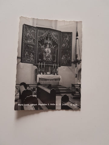 AK Maria Laach. Spätgot. Flügelaltar.