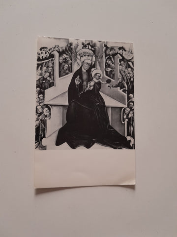 AK Maria Laach am Jauerling. Gotisches Gnadenbild der Wallfahrtskirche.