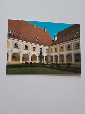 AK St. Pölten. Domkirche Innenhof Kreuzgang.