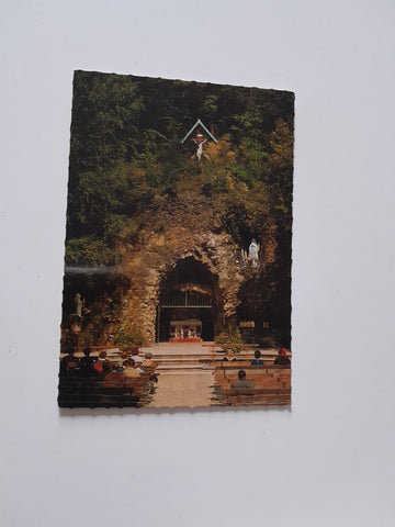 AK Lourdesgrotte Gugging bei Klosterneuburg.
