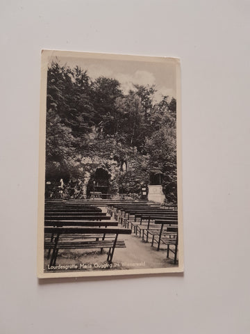 AK Lourdesgrotte Maria Gugging im Wienerwald.