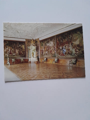 AK Stift Klosterneuburg. Kaisertrakt Gobelinsaal.