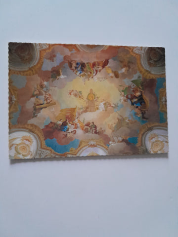 AK Stift Klosterneuburg. Deckengemälde v. Daniel Gran. Glorie des Hauses Österreich.