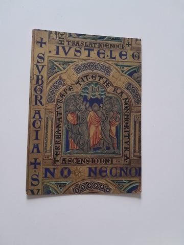 AK Stift Klosterneuburg. Email-Altar des Nikolaus von Verdun. Tafel 41 Himmelfahrt des Herrn.