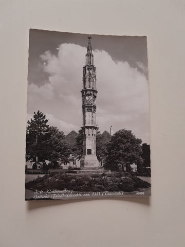 AK Stift Klosterneuburg. Gotische Friedhofsleuchte. (1965)
