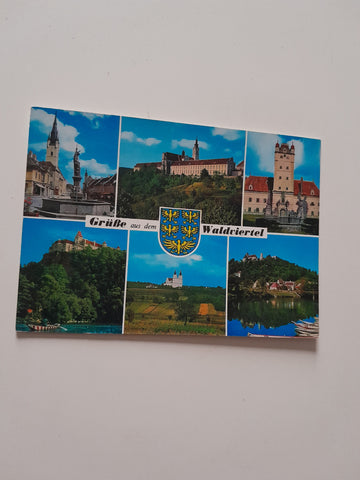 AK Grüße aus dem Waldviertel.