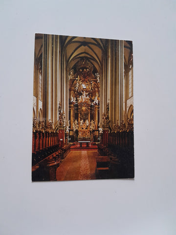 AK Zisterzienserstift Zwettl. Stiftskirche.